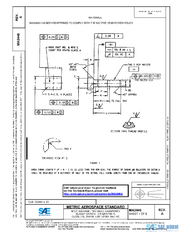 SAE MA3446A PDF
