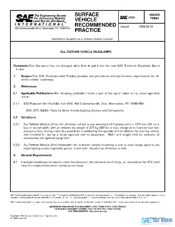 SAE J1623_199402 PDF