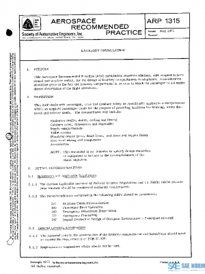 SAE ARP1315 PDF