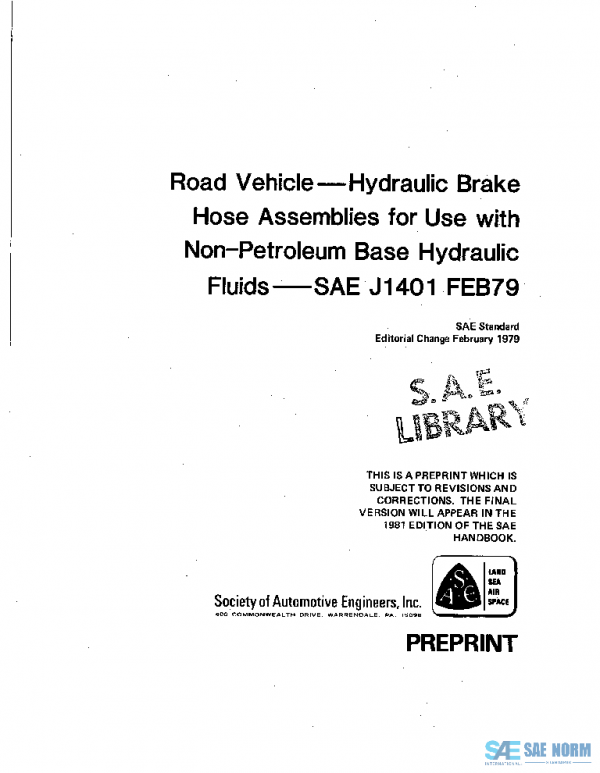 SAE J1401_197902 PDF