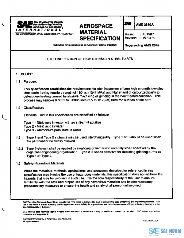 SAE AMS2649A PDF
