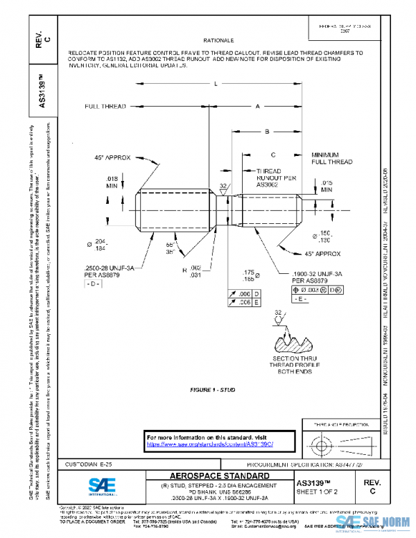SAE AS3139C PDF