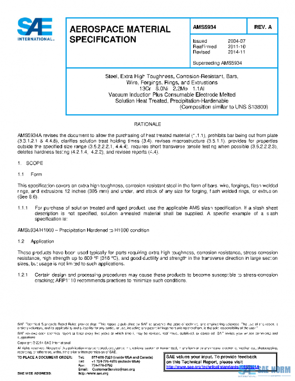SAE AMS5934A PDF