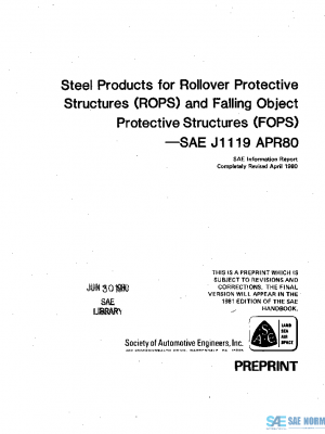 SAE J1119_198004 PDF