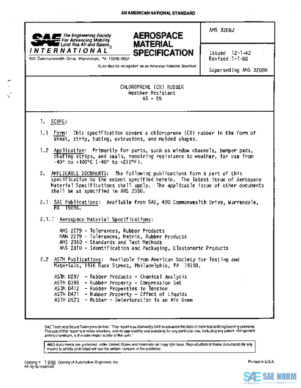 SAE AMS3208J PDF SAE AMS3208J PDF