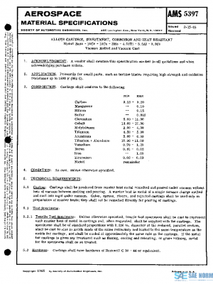 SAE AMS5397 PDF