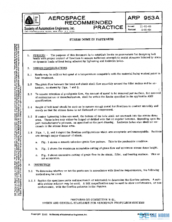 SAE ARP953A PDF
