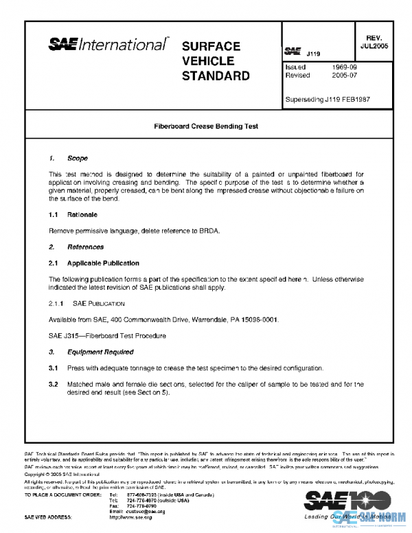 SAE J119_200507 PDF SAE J119_200507 PDF