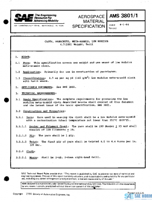 SAE AMS3801/1 PDF