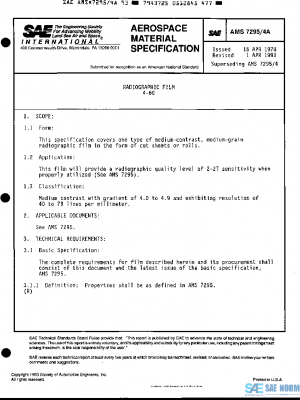 SAE AMS7295/4A PDF