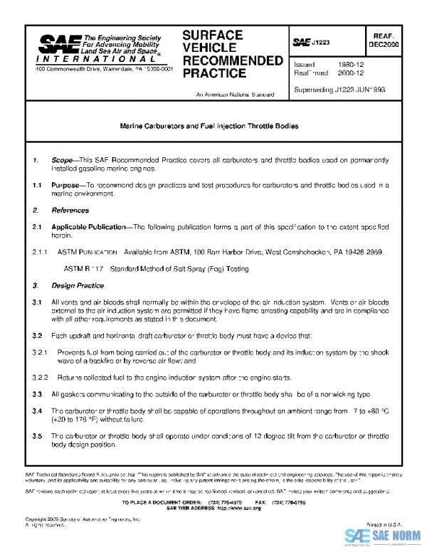 SAE J1223_200012 PDF