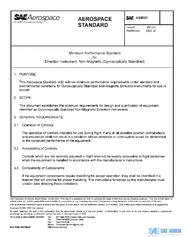 SAE AS8021 PDF SAE AS8021 PDF
