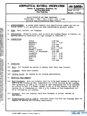 SAE AMS5668B PDF