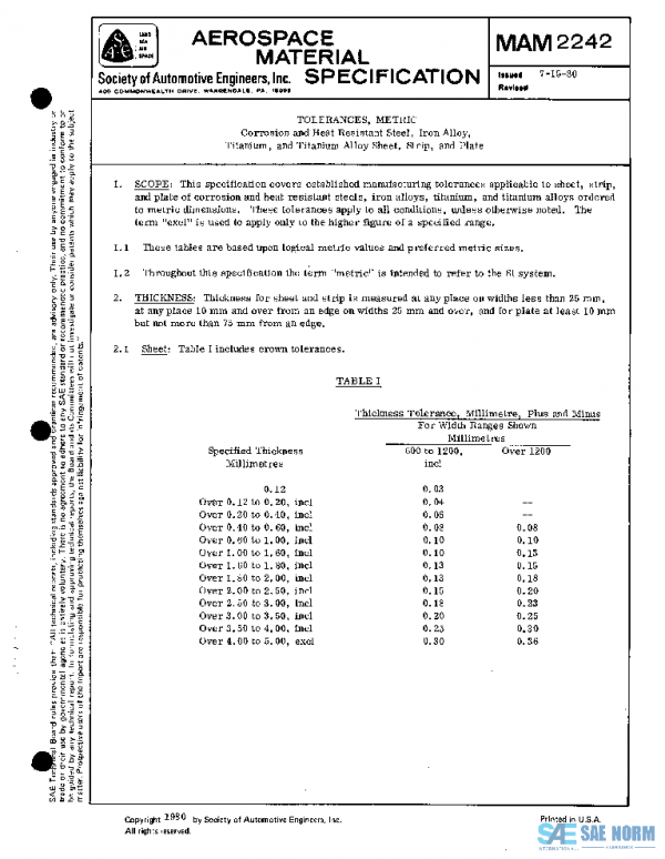 SAE MAM2242 PDF SAE MAM2242 PDF