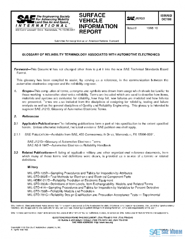 SAE J1213/2_198810 PDF SAE J1213/2_198810 PDF