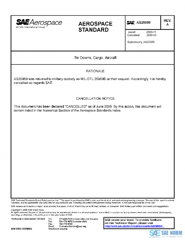 SAE AS25959A PDF