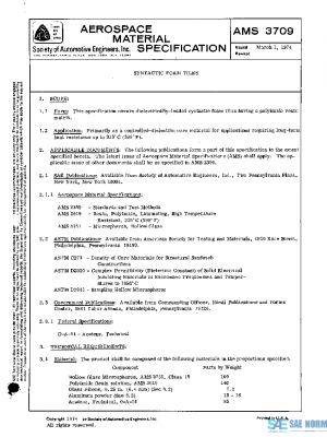 SAE AMS3709 PDF