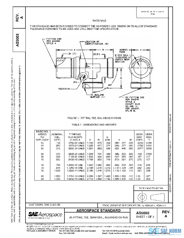 SAE AS5003A PDF SAE AS5003A PDF