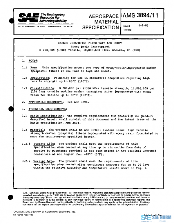 SAE AMS3894/11 PDF
