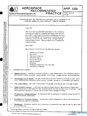 SAE ARP1256 PDF