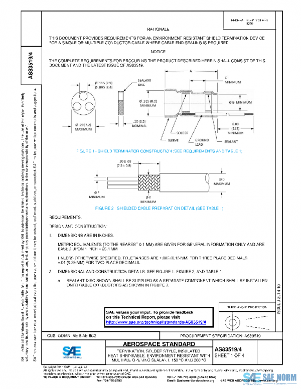SAE AS83519/4 PDF SAE AS83519/4 PDF