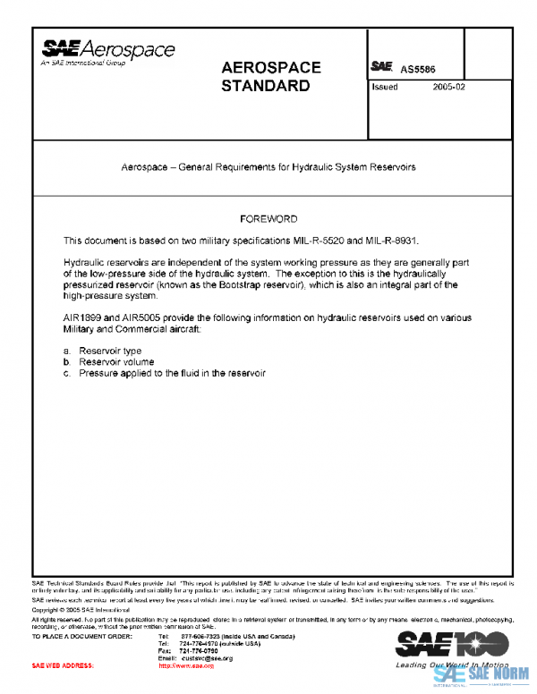 SAE AS5586 PDF
