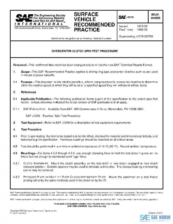 SAE J1079_199503 PDF