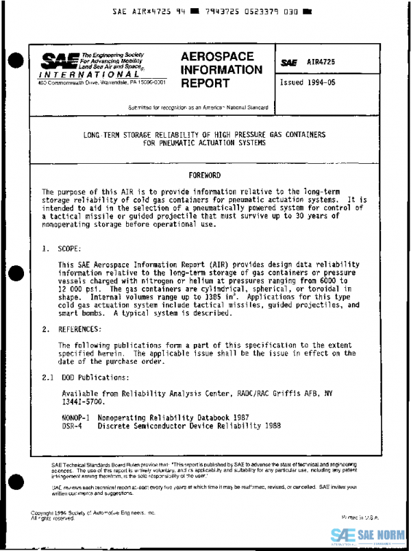 SAE AIR4725 PDF
