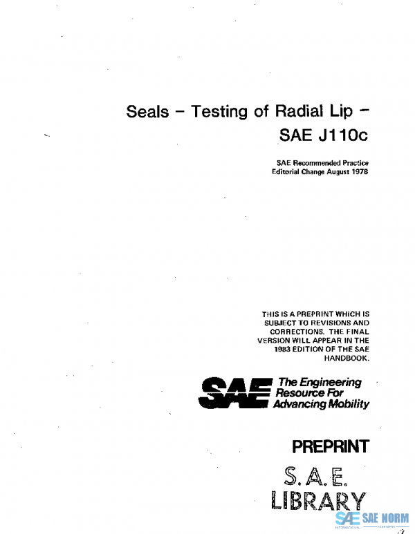 SAE J110C_197808 PDF SAE J110C_197808 PDF
