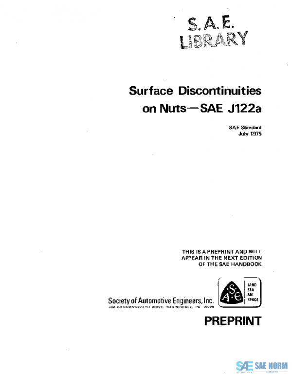 SAE J122A_197507 PDF