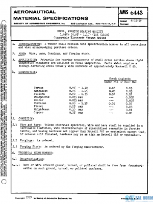 SAE AMS6443 PDF