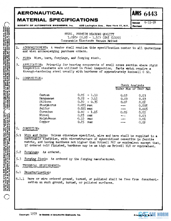 SAE AMS6443 PDF SAE AMS6443 PDF