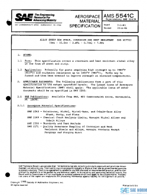 SAE AMS5541C PDF
