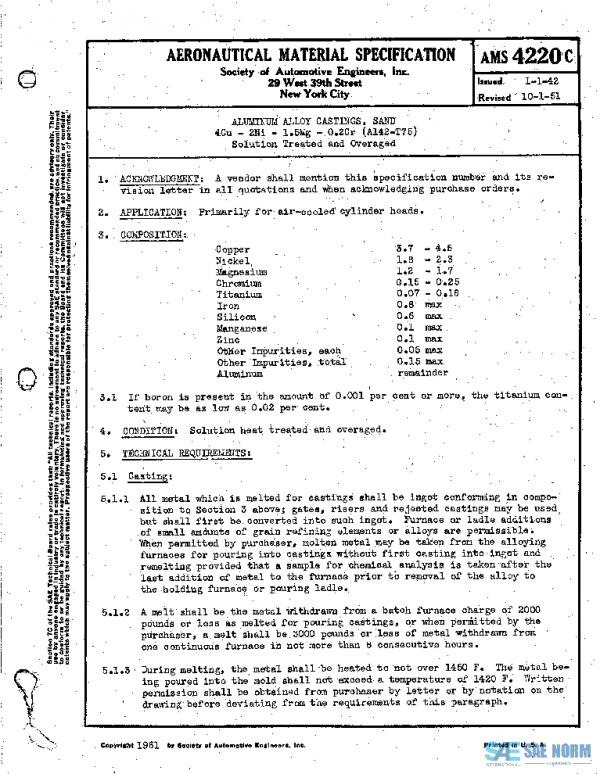 SAE AMS4220C PDF SAE AMS4220C PDF