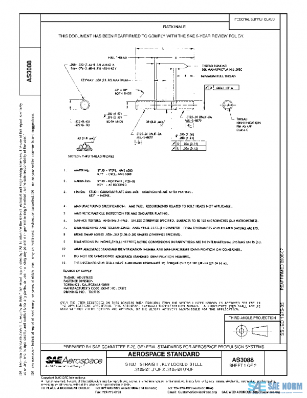 SAE AS3088 PDF