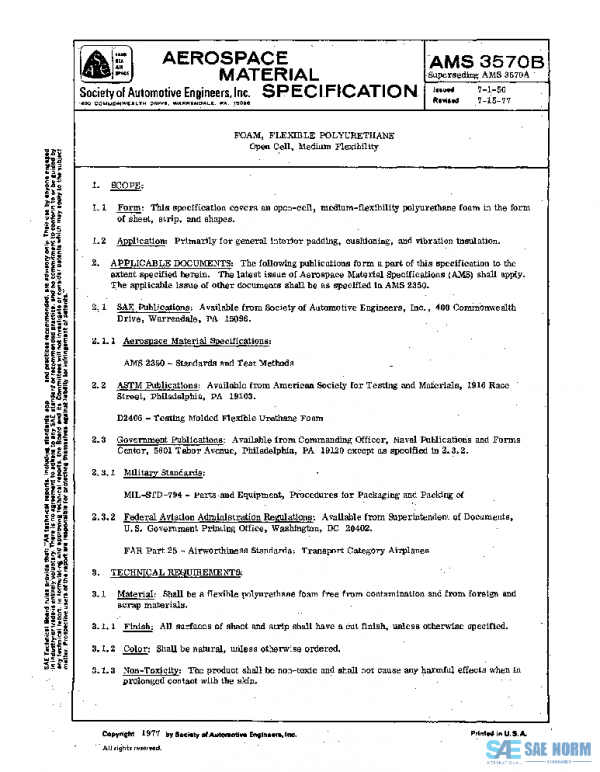 SAE AMS3570B PDF SAE AMS3570B PDF