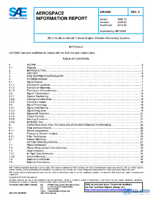 SAE AIR1839C PDF
