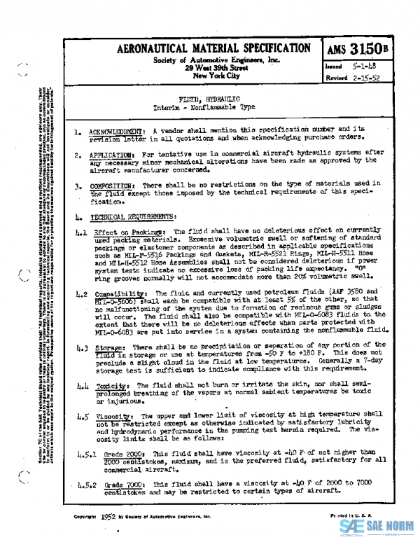 SAE AMS3150B PDF