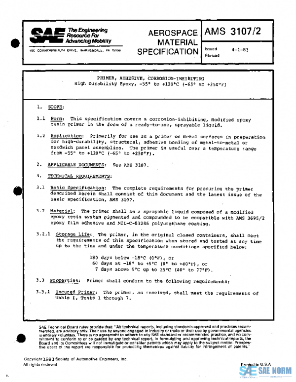 SAE AMS3107/2 PDF