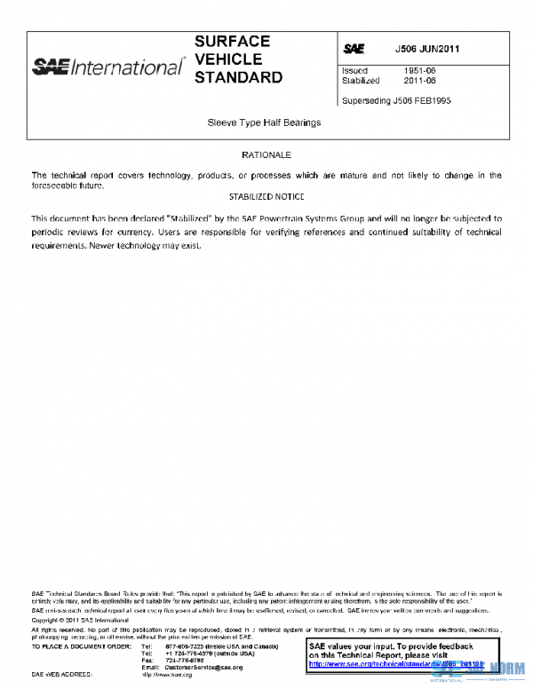 SAE J506_201106 PDF