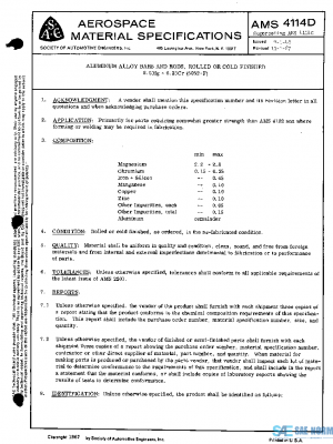 SAE AMS4114D PDF