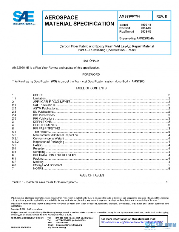 SAE AMS2980/4B PDF SAE AMS2980/4B PDF