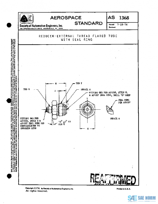 SAE AS1368 PDF