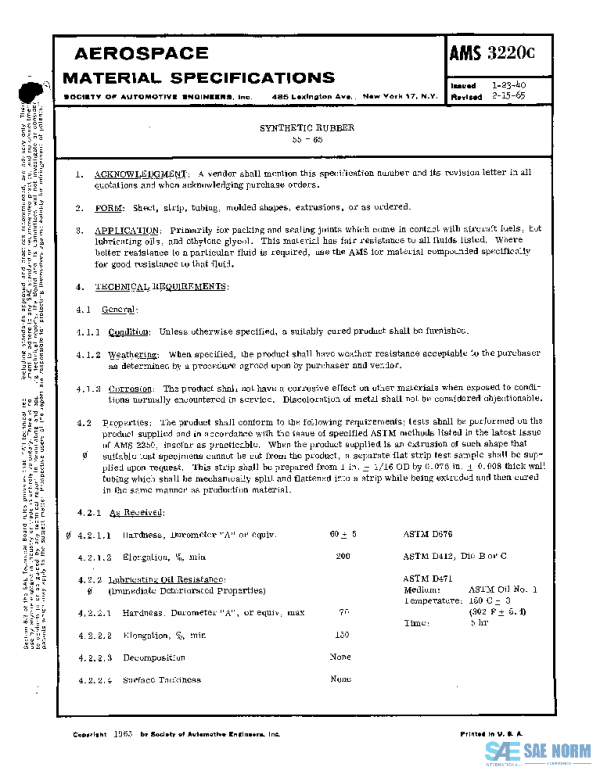 SAE AMS3220C PDF
