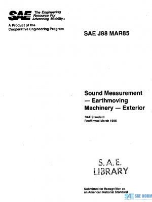 SAE J88_198503 PDF