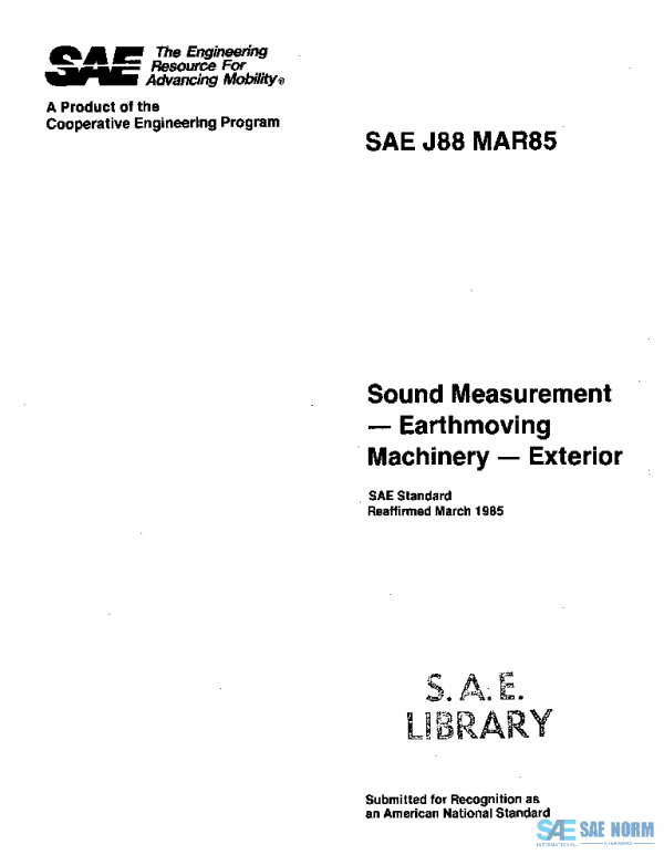SAE J88_198503 PDF