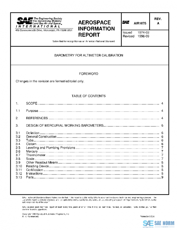 SAE AIR1075A PDF