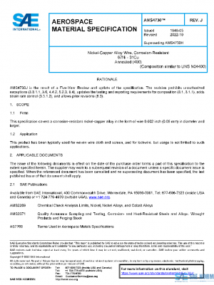 SAE AMS4730J PDF