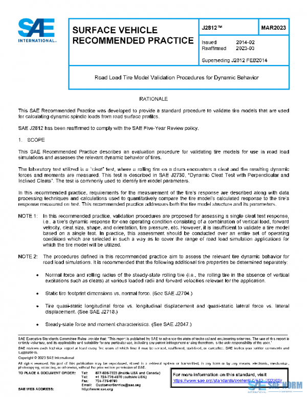 SAE J2812_202303 PDF