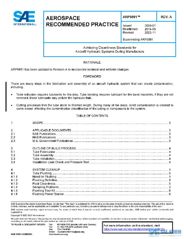 SAE ARP5891A PDF